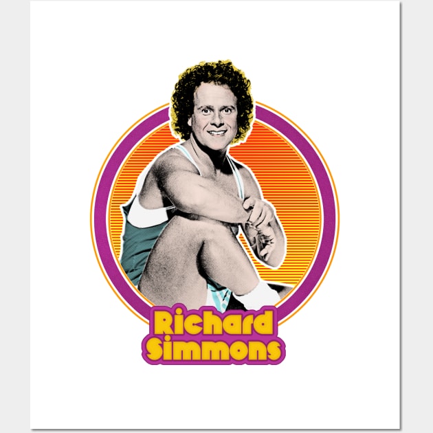 Richard Simmons // Retro Style Fan Artwork Wall Art by DankFutura